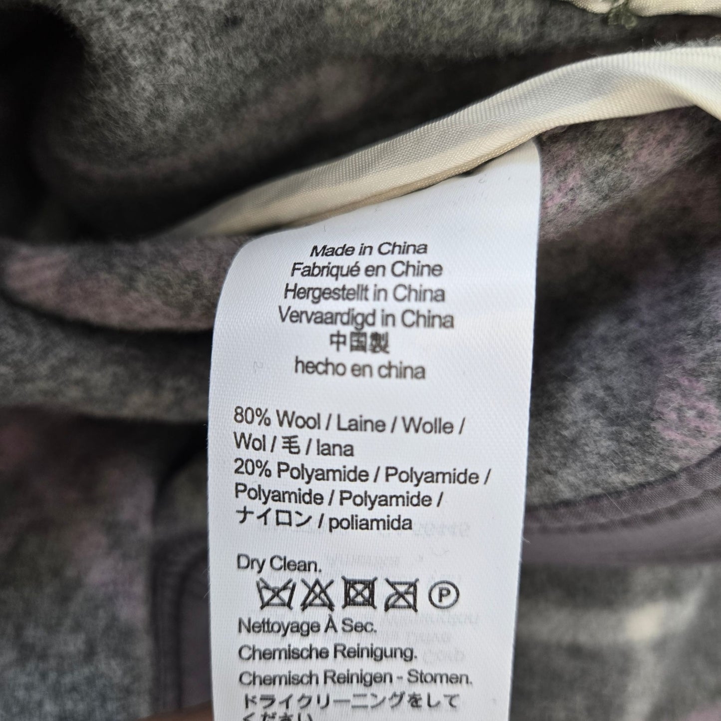 NWT J. Crew Wool Blend Plaid Shirt Jacket Shacket Size Large