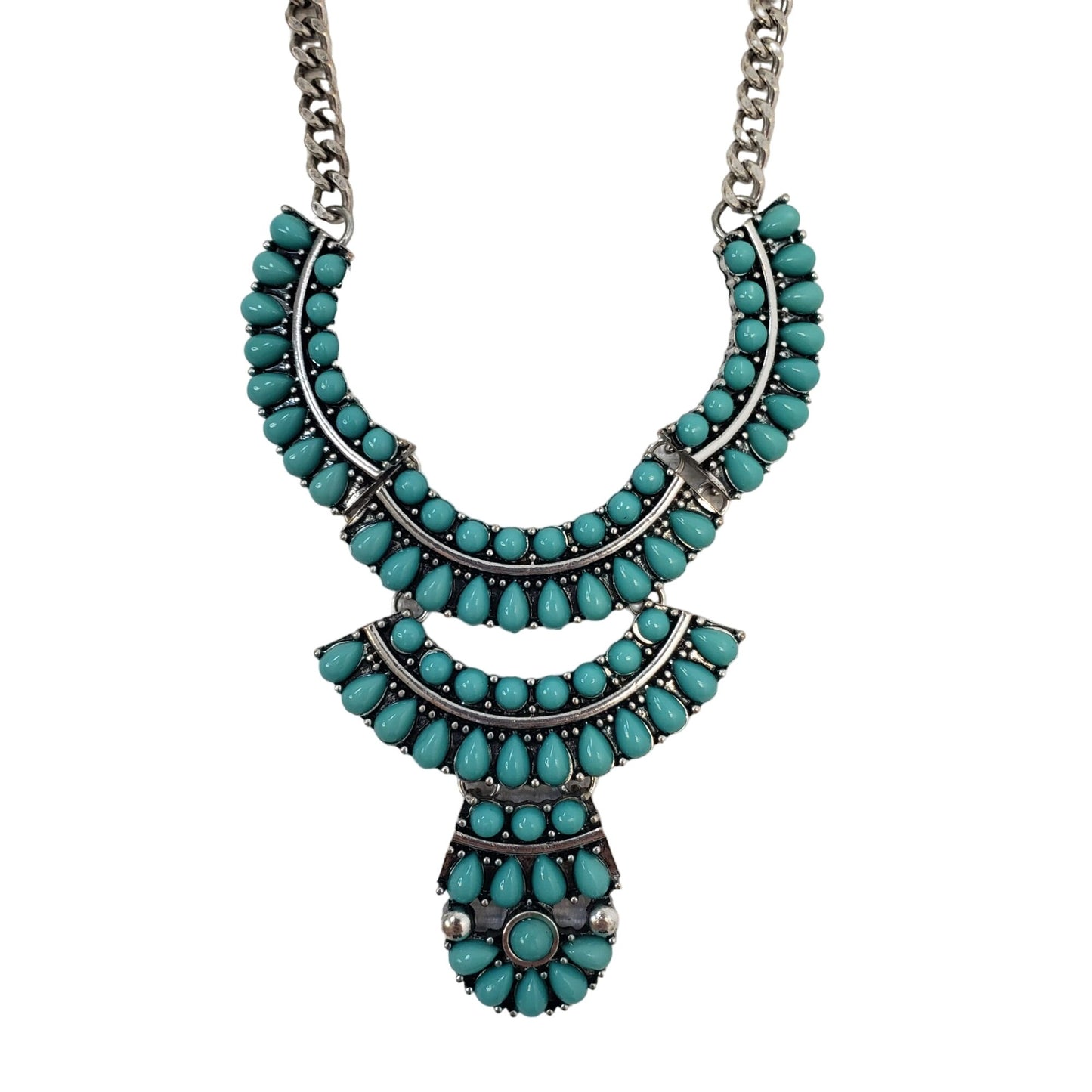 Spring Street Turquoise Statement Necklace