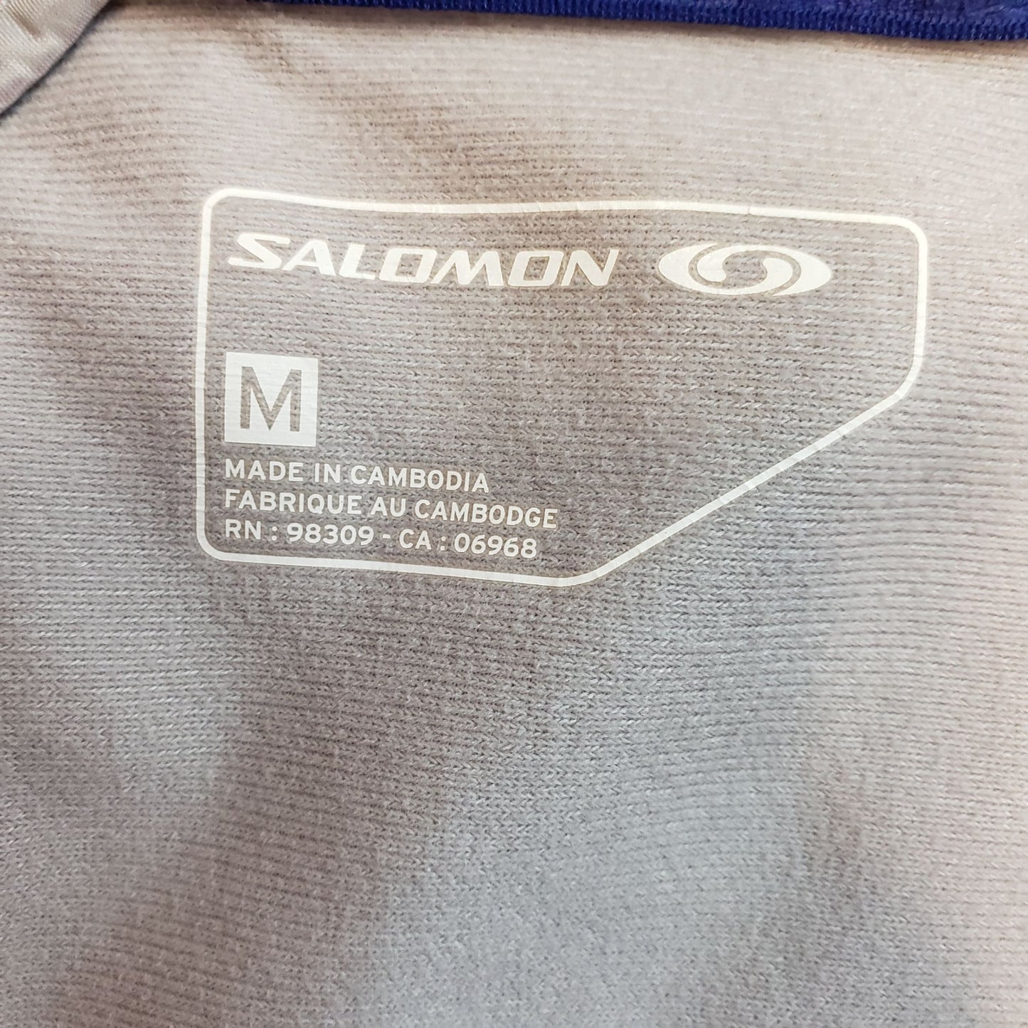 Salomon Full Zip Athletic Jacket Size M