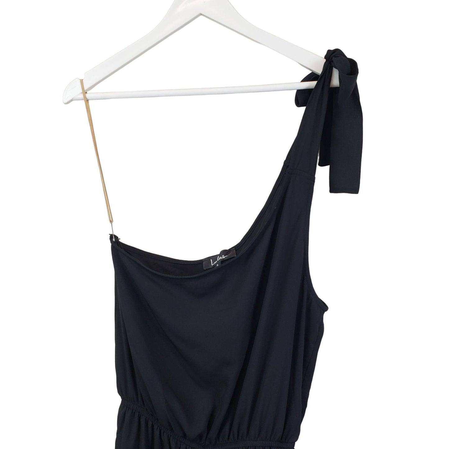 Lulu's One Shoulder Jumpsuit Size Small