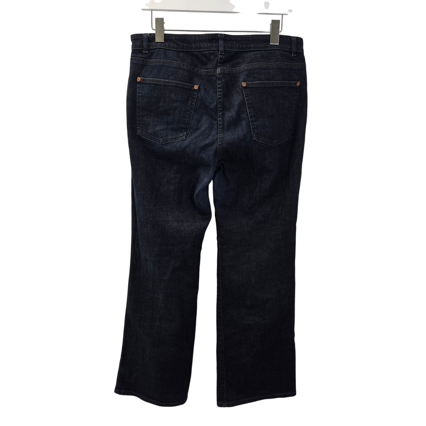 Eileen Fisher Dark Wash Bootcut Jeans Size Medium