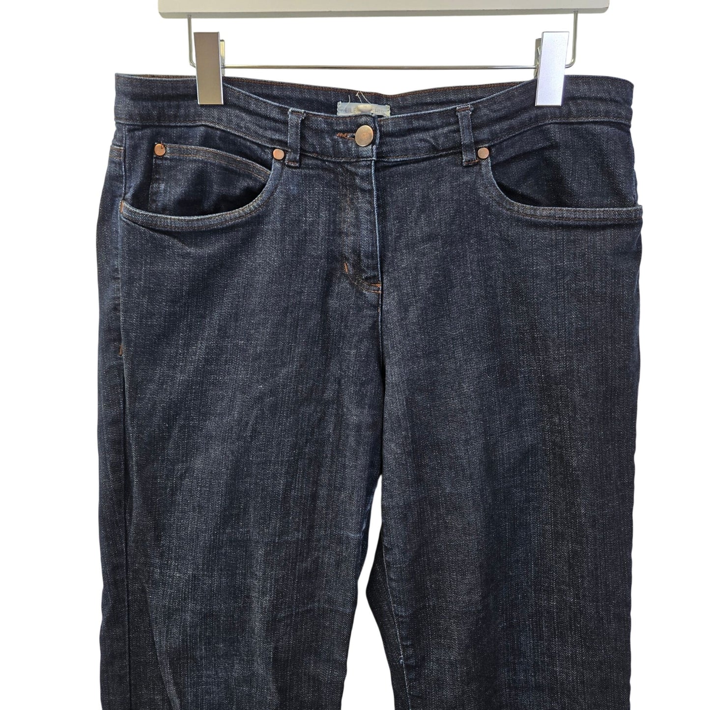 Eileen Fisher Dark Wash Bootcut Jeans Size Medium
