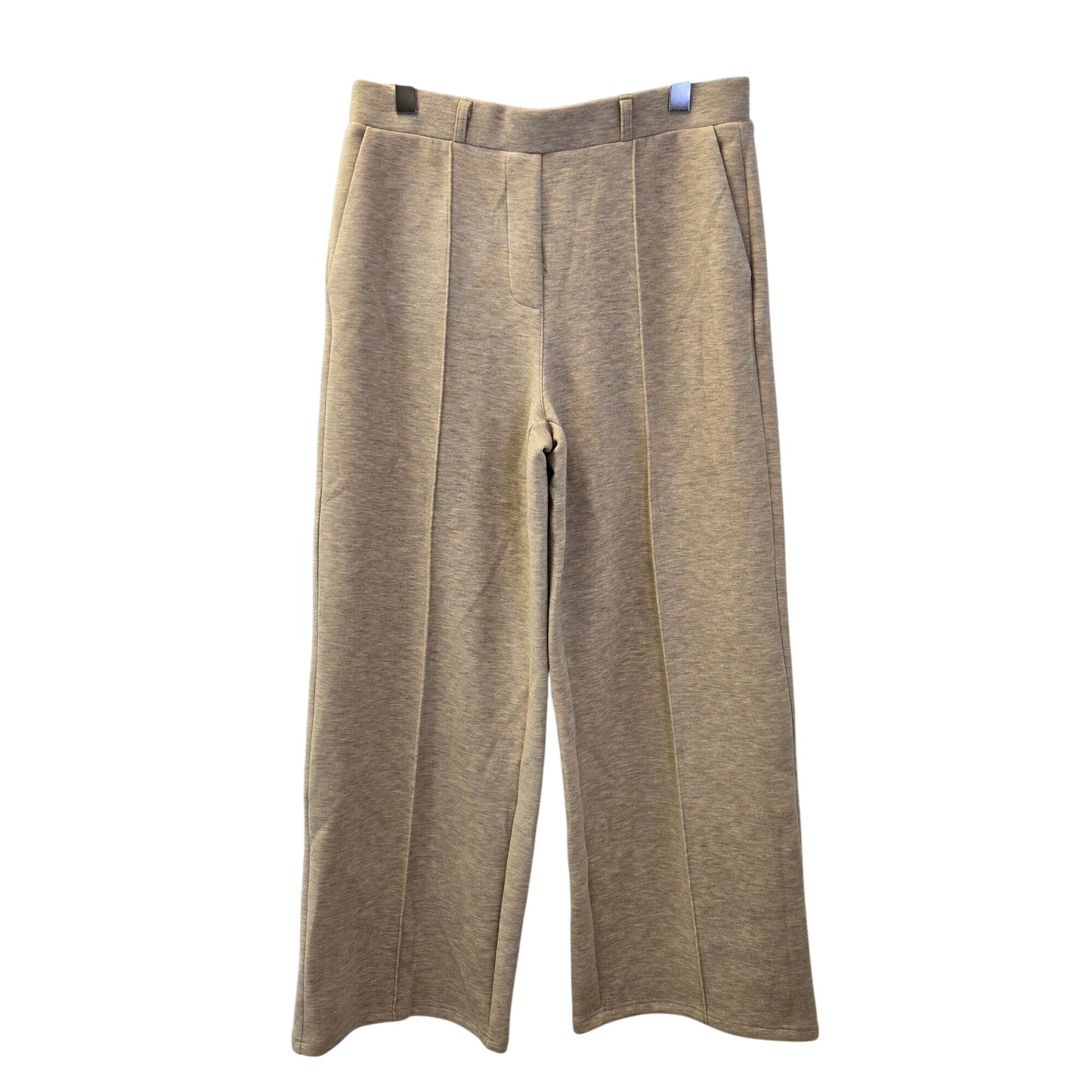 NWT OGL FuzzLuxe Wool Blend Wide Leg Seamed Pants Size Large