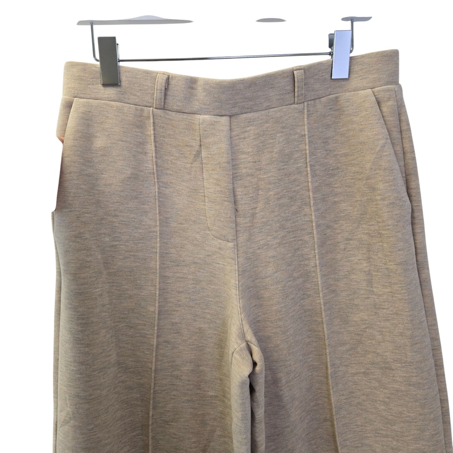 NWT OGL FuzzLuxe Wool Blend Wide Leg Seamed Pants Size Large