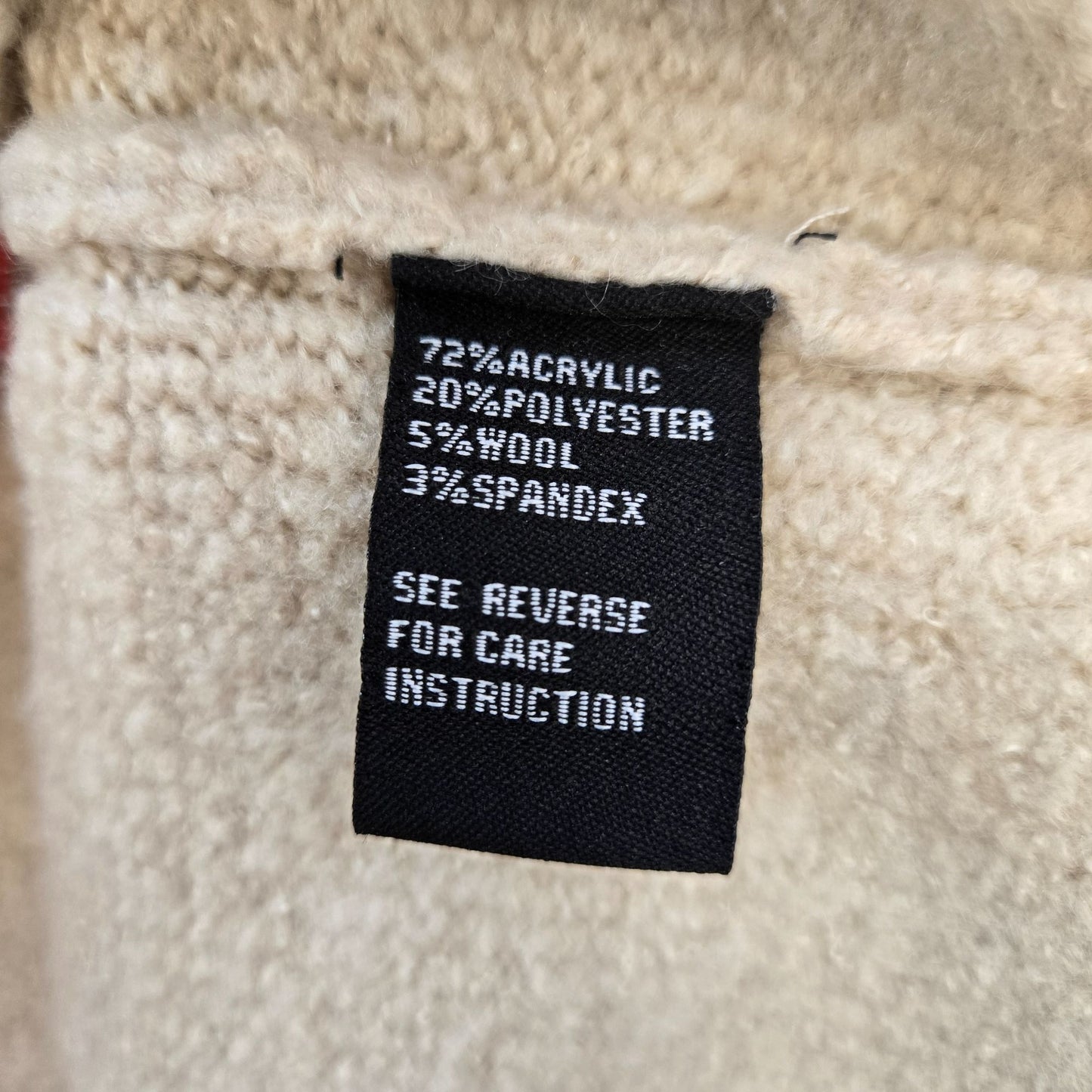 Cliche Woman Wool Blend Embroidered Boho Sweater Size 3XL