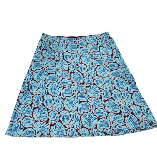 J. Crew Paisley Print Midi A-Line Skirt Size 3XL