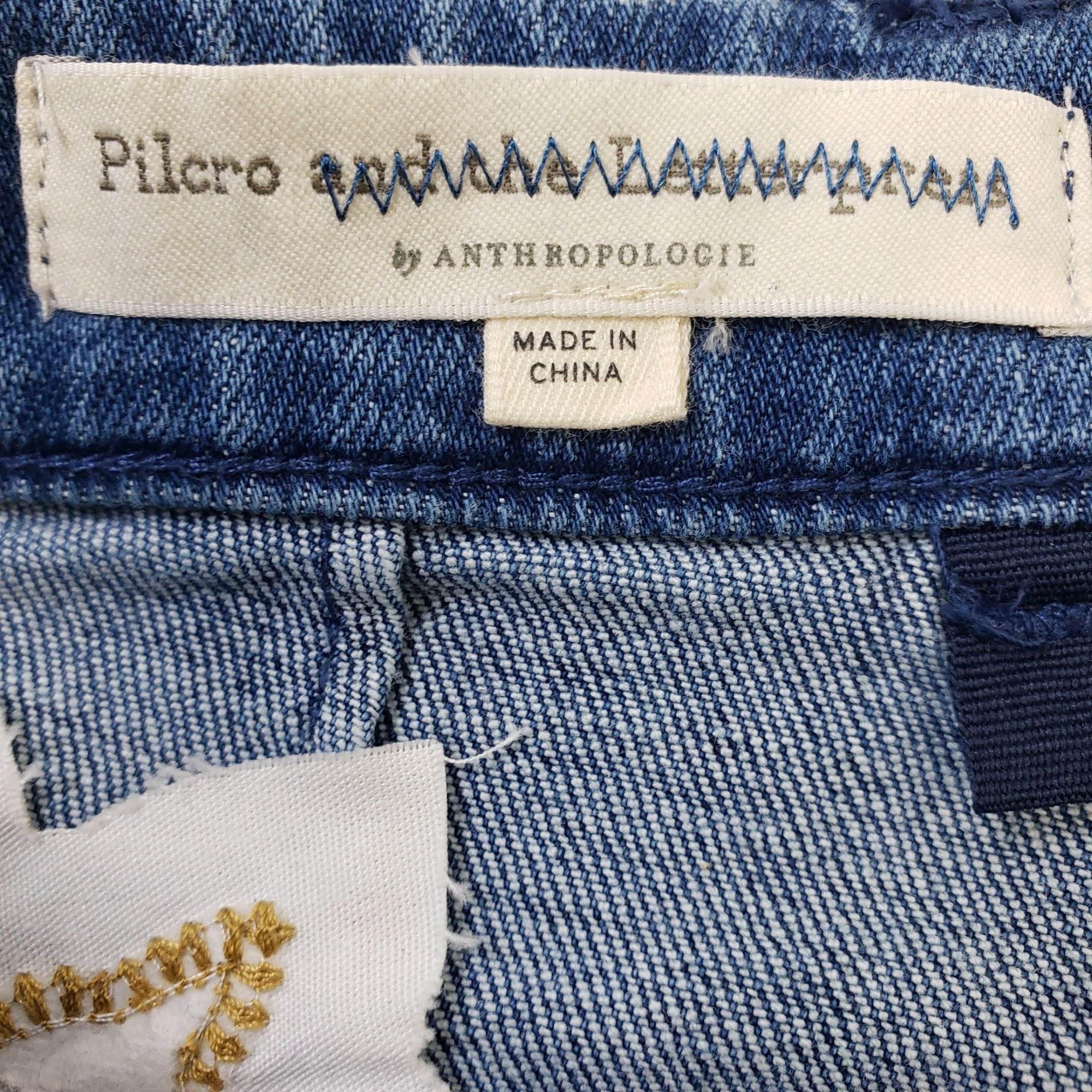 NWT Pilcro and the store Letterpress jeans size 28