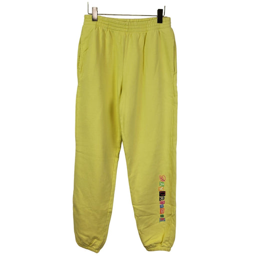 NWT Daydreamer Signature Jogger Sweatpants in Citron Size XS