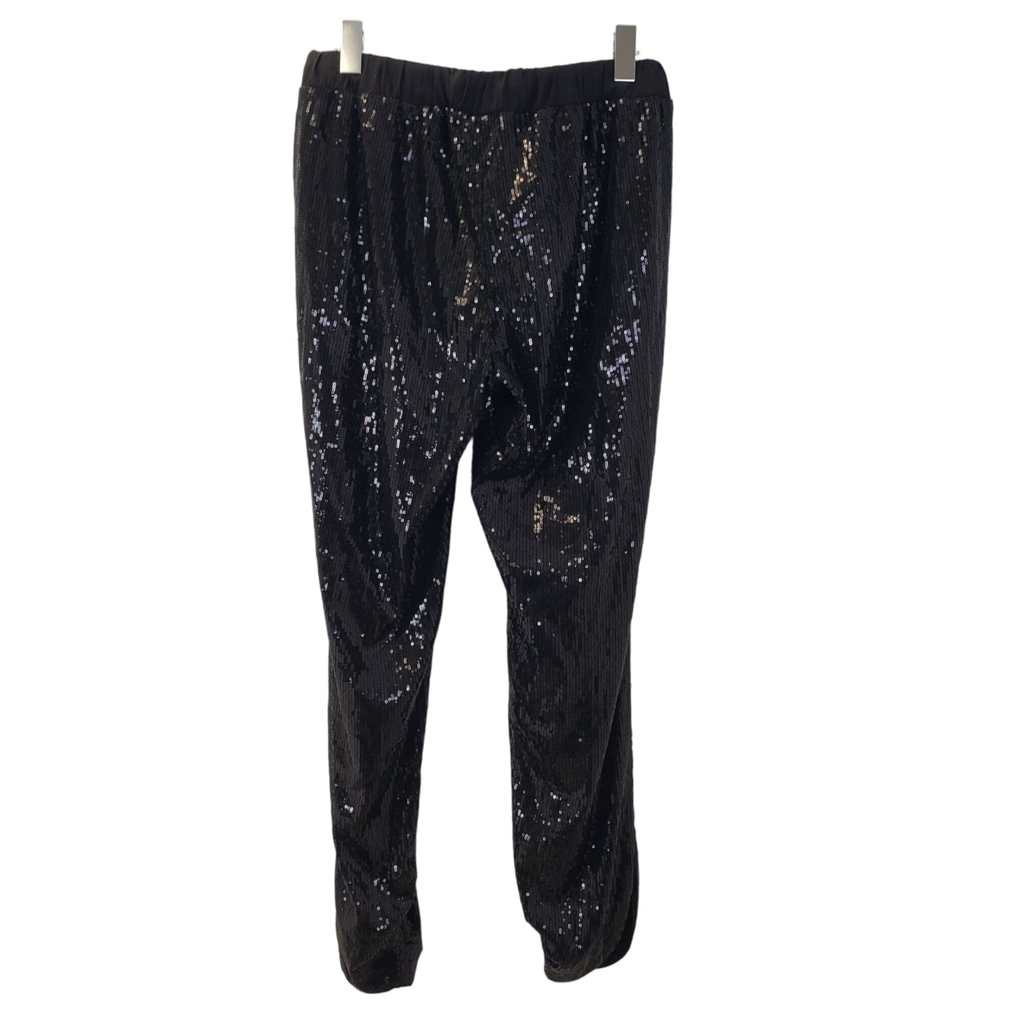 White House Black Market Sequin Split Ankle Pants Size Small