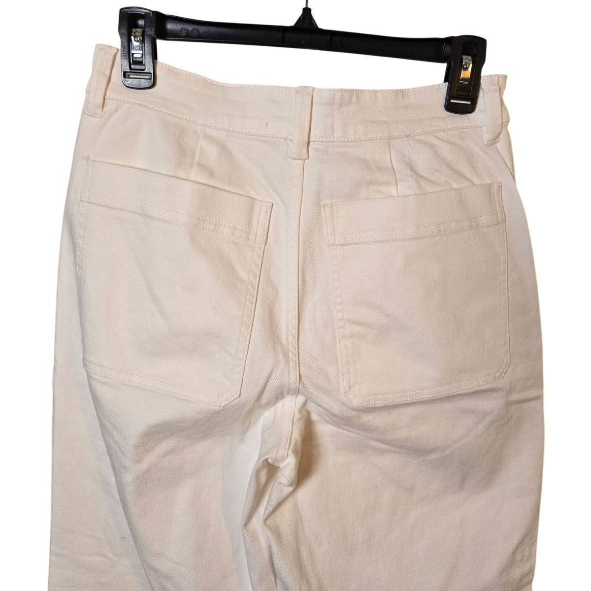 NWT Everlane Wide Leg Crop Pant in Bone Size 8