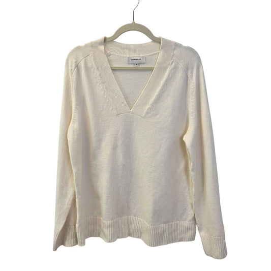 Banana Republic Factory Wool Blend V-Neck Oversized Sweater Size Medium