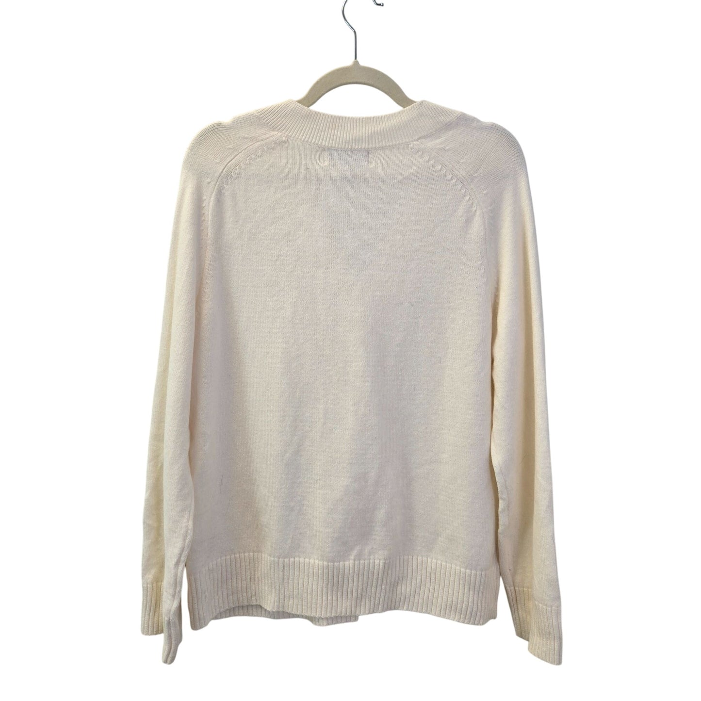 Banana Republic Factory Wool Blend V-Neck Oversized Sweater Size Medium