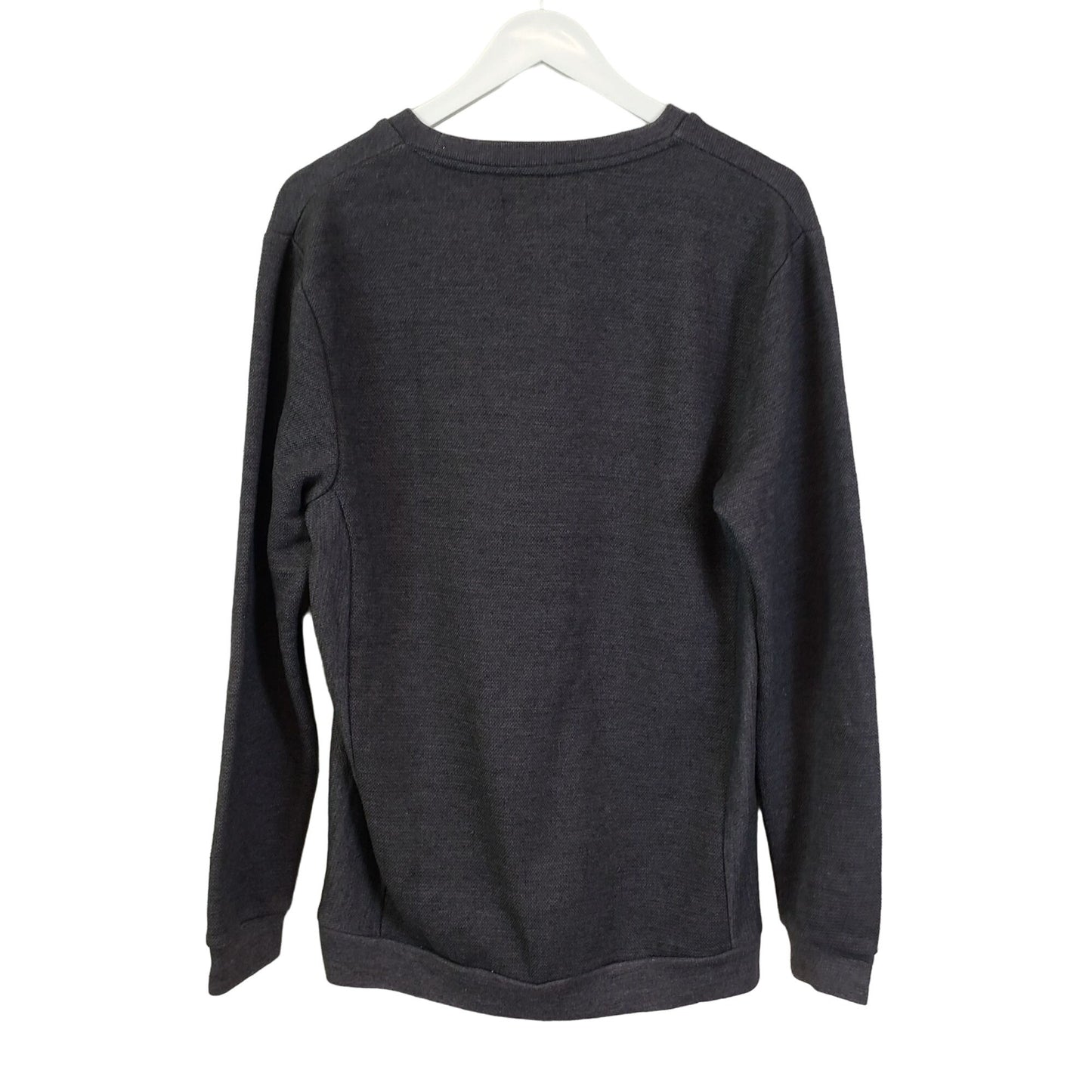 Zara Essentials Woven Knit Sweatshirt Top Size Large