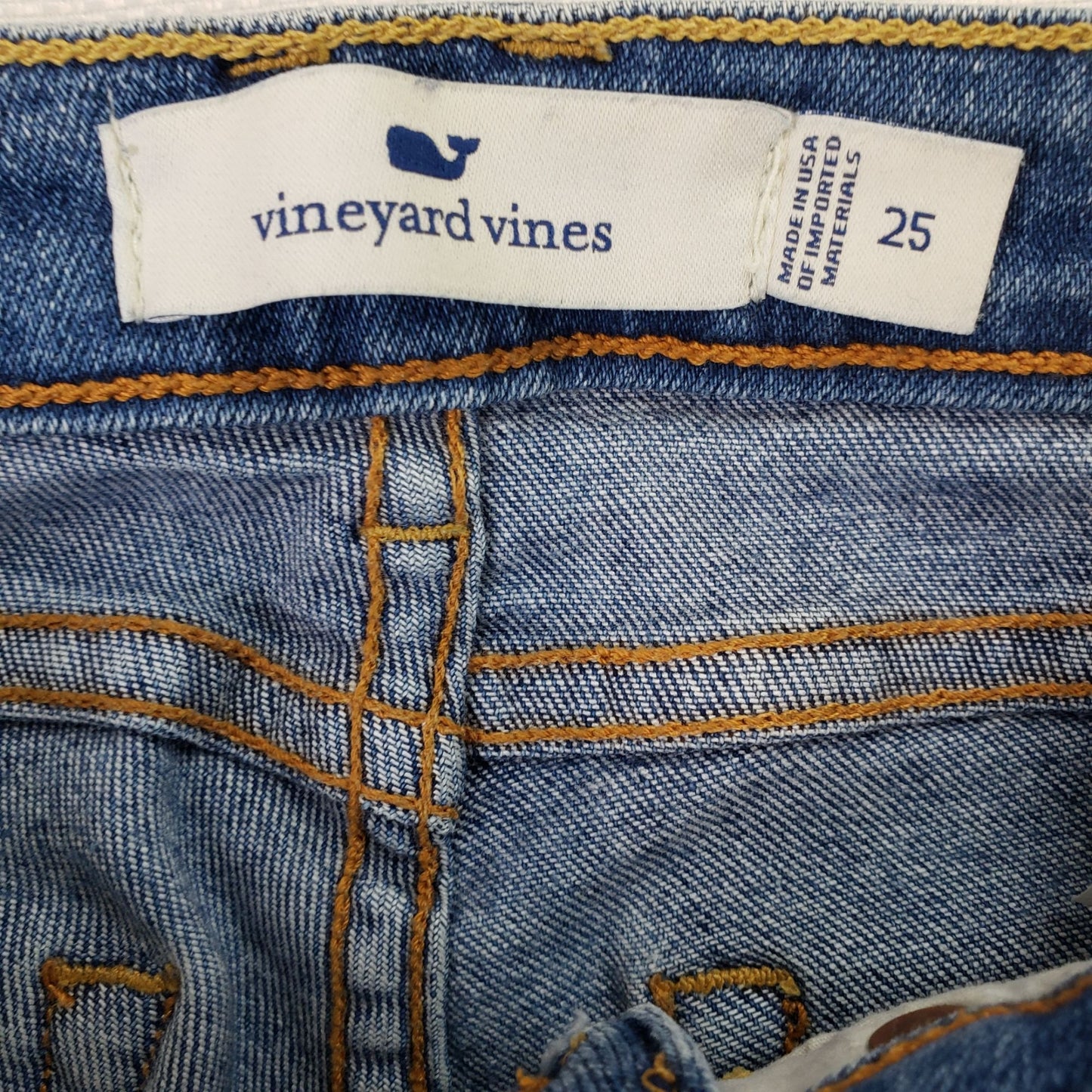 Vineyard Vines High Rise Skinny Jeans in Indigo-994 Wash Size 25