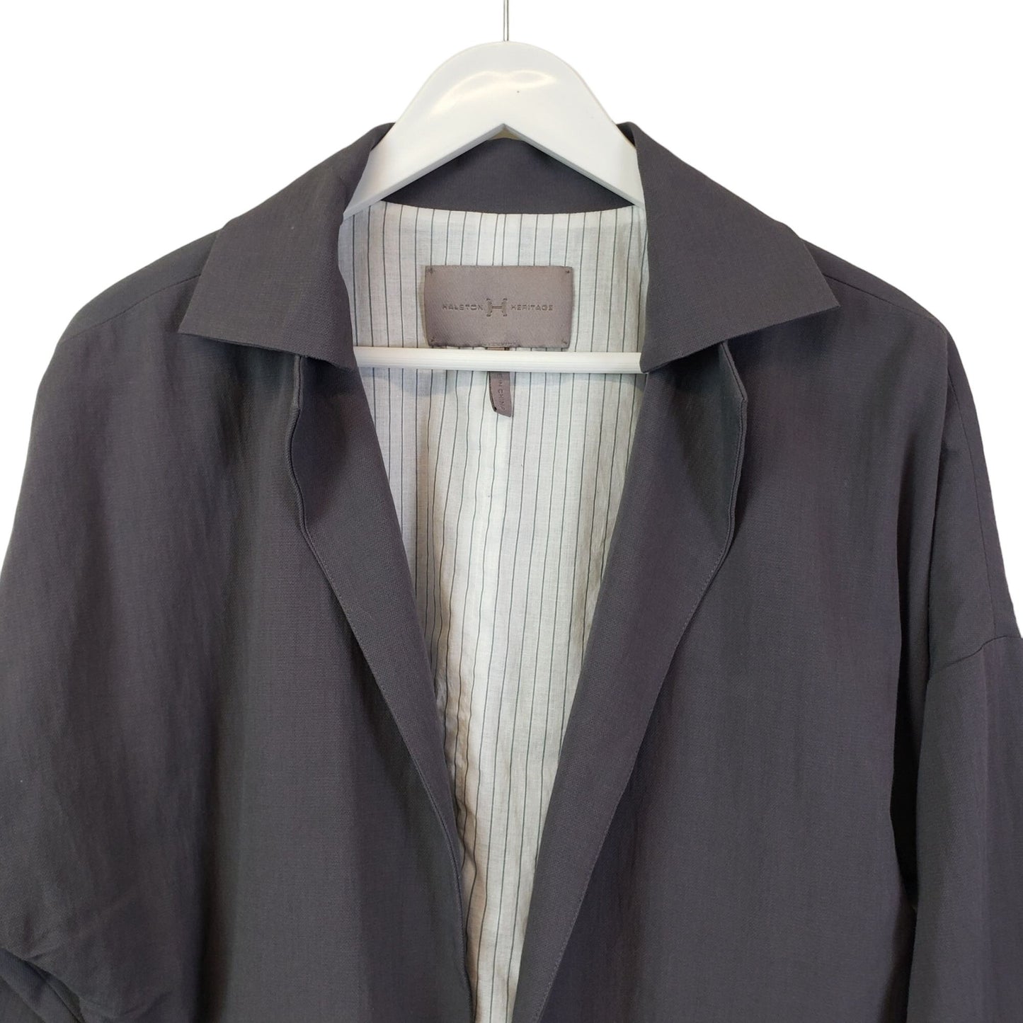 Halston Heritage Dolman Sleeve Open Blazer Jacket Size 6