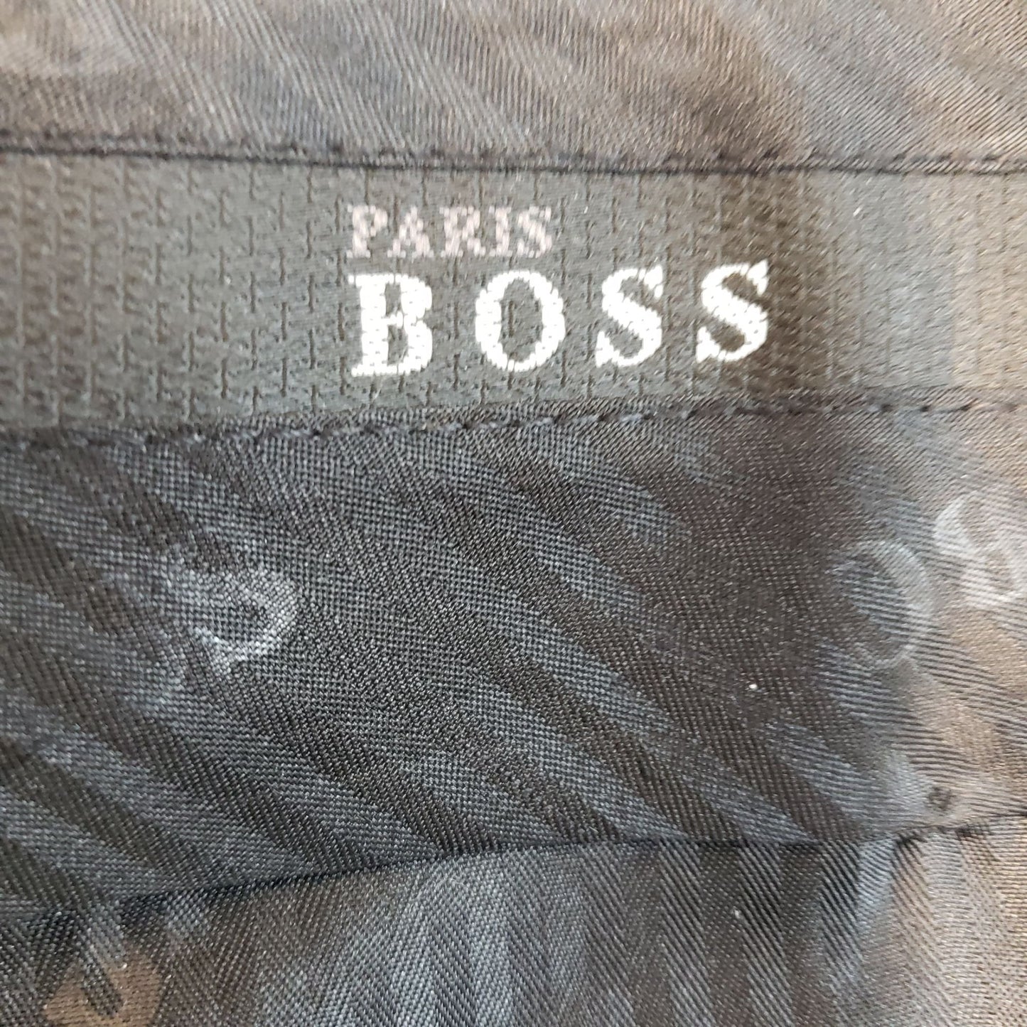 Boss Hugo Boss Heathered Black Dress Pants Size 36x30