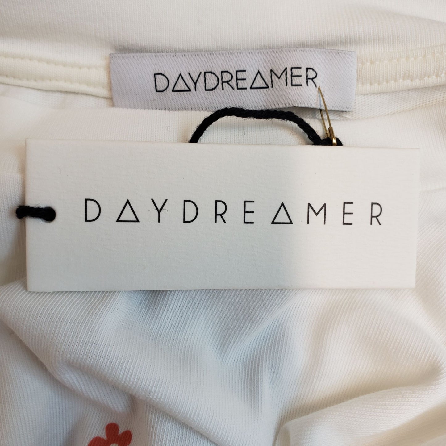 NWT Daydreamer Oversized Flower Logo Long Sleeve T-Shirt Size XS/S