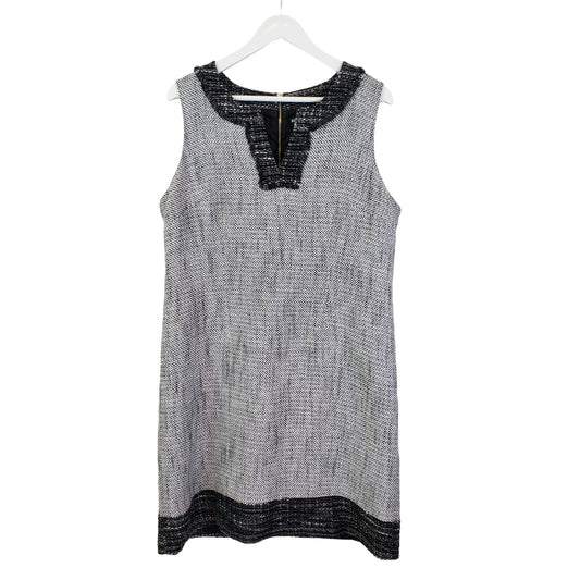 Karl Lagerfeld Tweed Sleeveless Shift Dress Size Large (est)