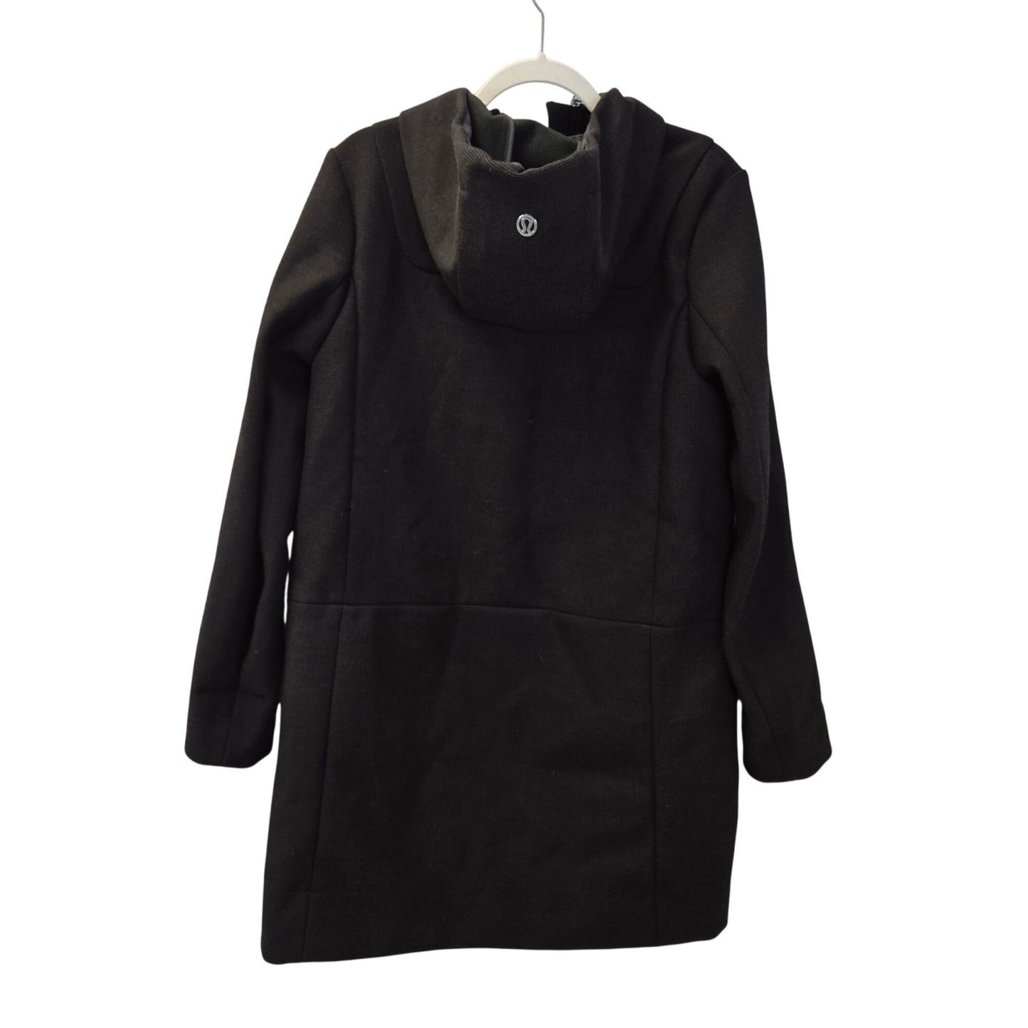 Lululemon City Softshell Tweed Hooded Longline Jacket Size 10