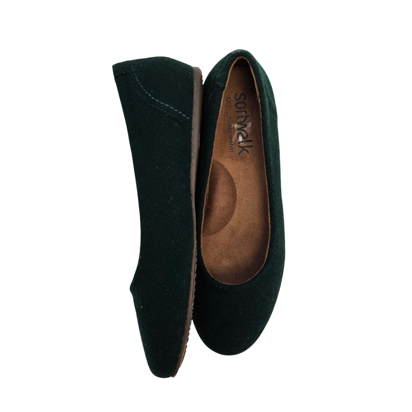 SoftWalk Shiraz Wool Like Ballet Flats Size 8