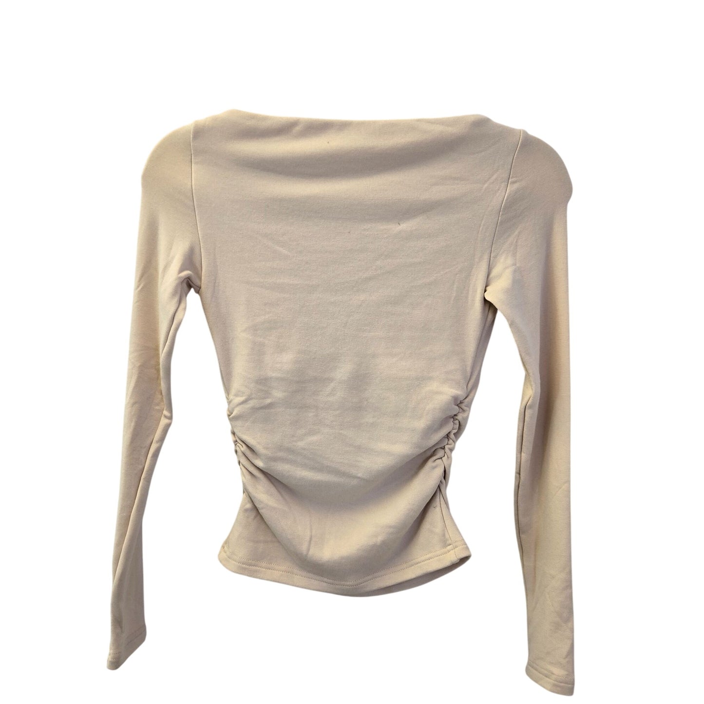 NWT OGL ProWarm Modern Side Ruched Boatneck Brami Top Size XS