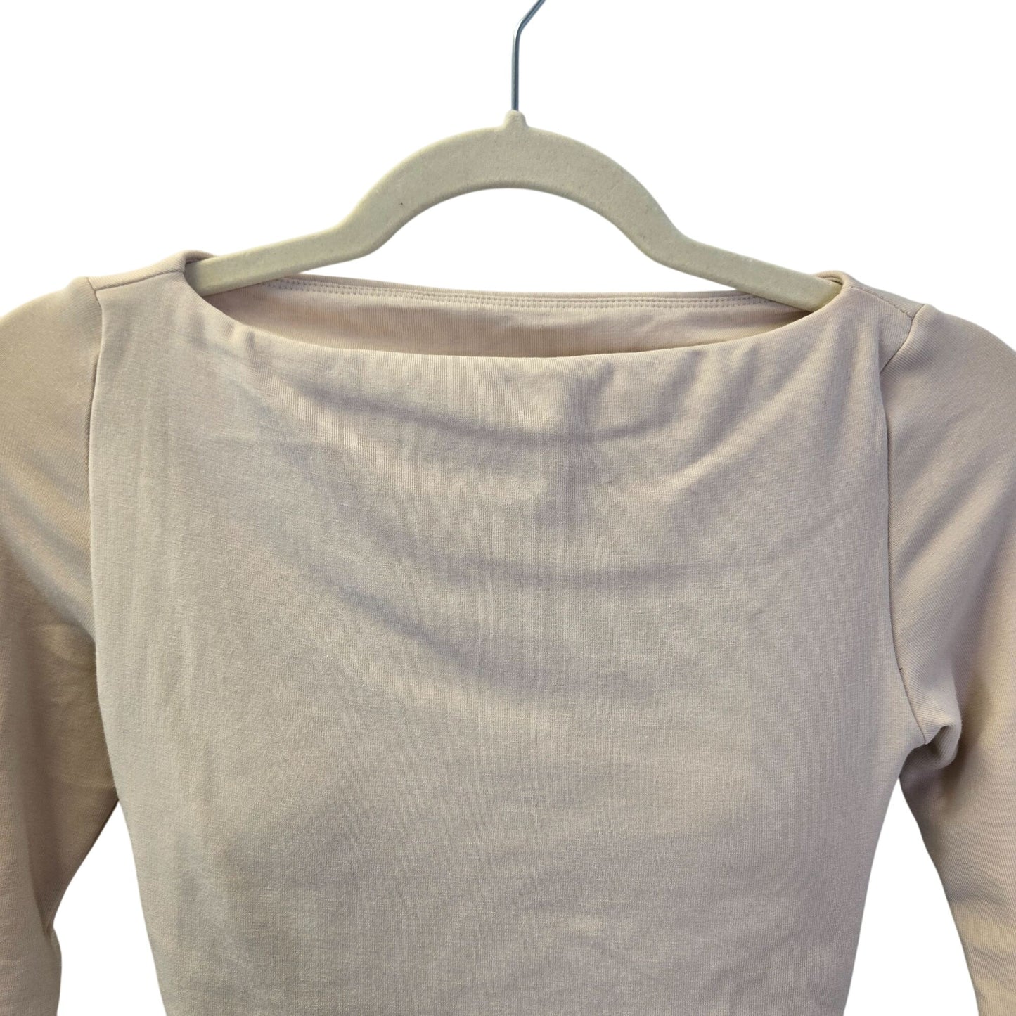 NWT OGL ProWarm Modern Side Ruched Boatneck Brami Top Size XS