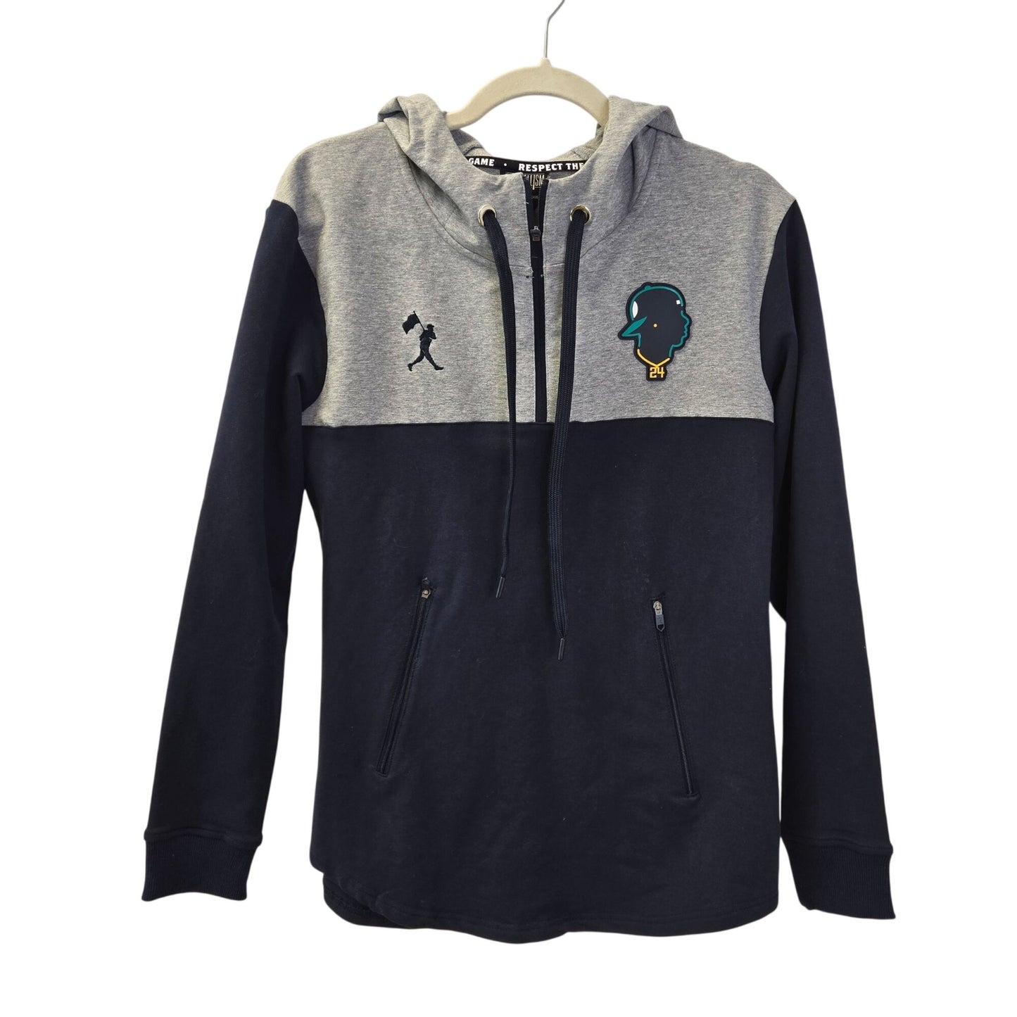 NWT Baseballism x Ken Griffey Jr. 1/4 Zip Henderson Hoodie Size Small