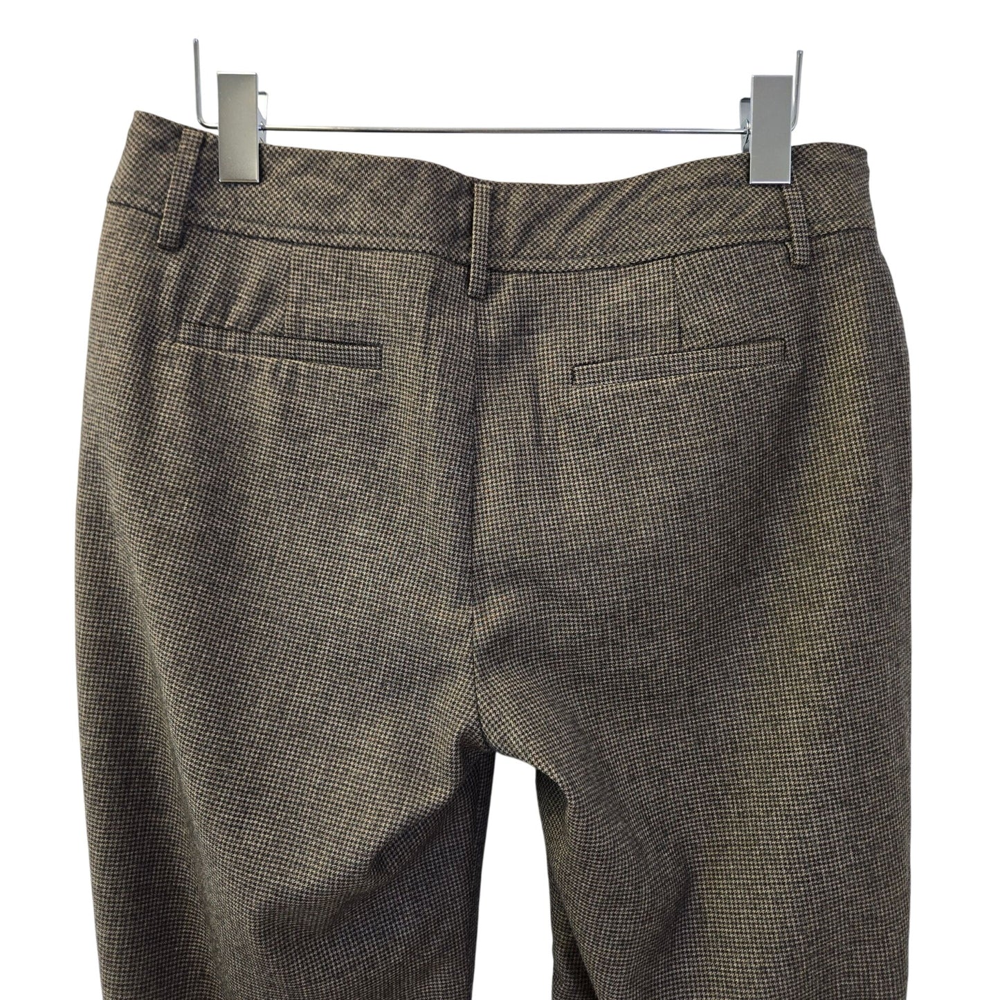 Banana Republic Martin Fit Wool Blend Stretch Flare Trouser Pants Size 8