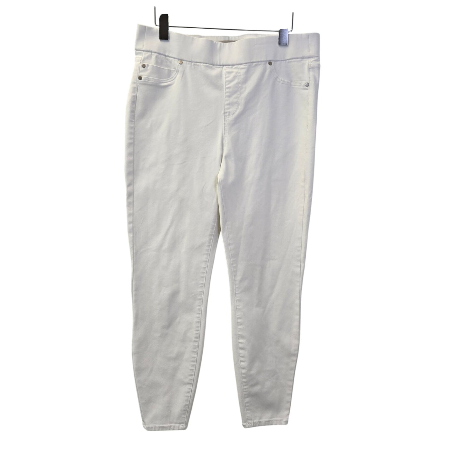 Liverpool The Ankle Skinny White Pull On Jegging Pants Size 10