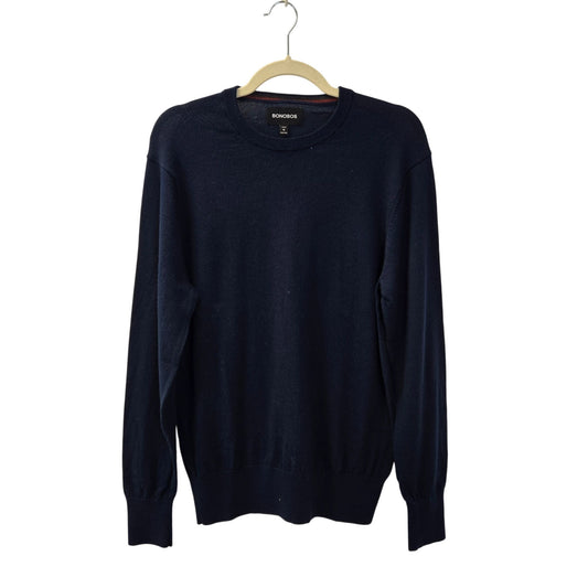 Bonobos 100% Merino Wool Crewneck Sweater Size Medium