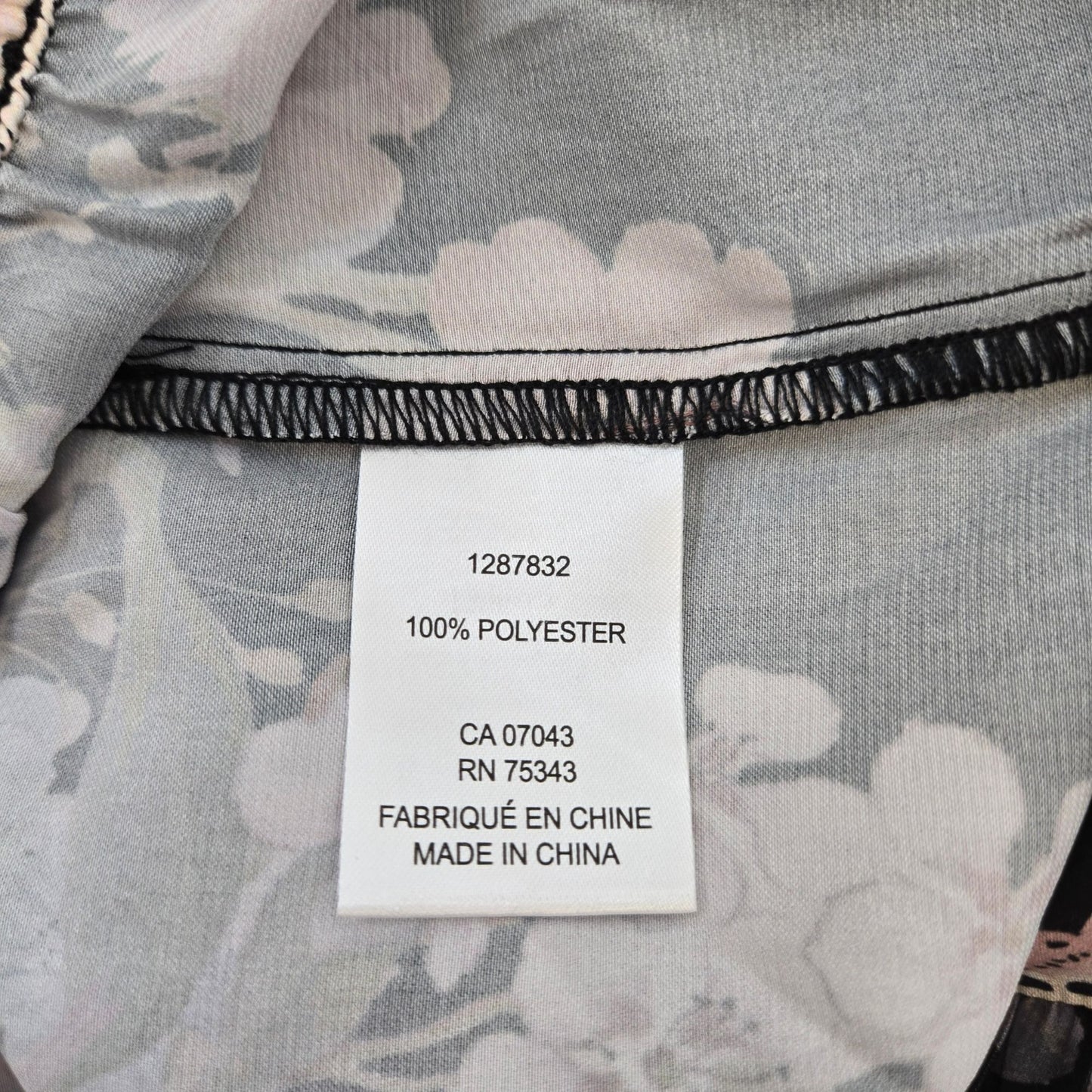 NWT Rachel Zoe Floral Print Maxi Skirt with Beaded Tie Size Small