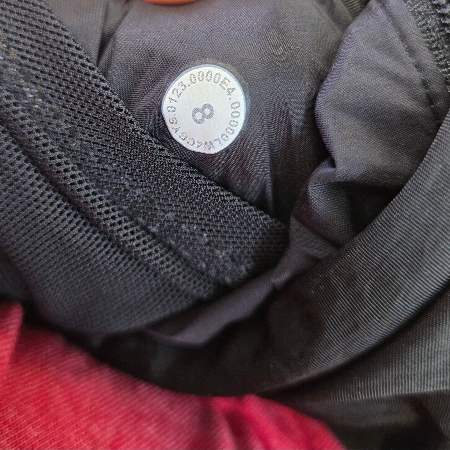 Lululemon Non-Stop Reversible Bomber Jacket Raw Linen in Black Size 8