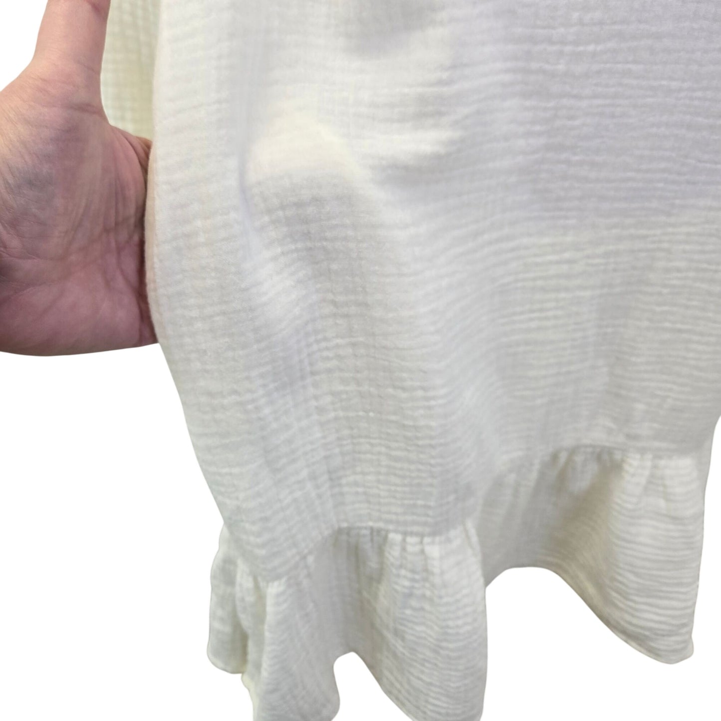 NWT Anthropologie Sundays Gauzy Tunic/Dress w/Tassel Detail Size 3/Large