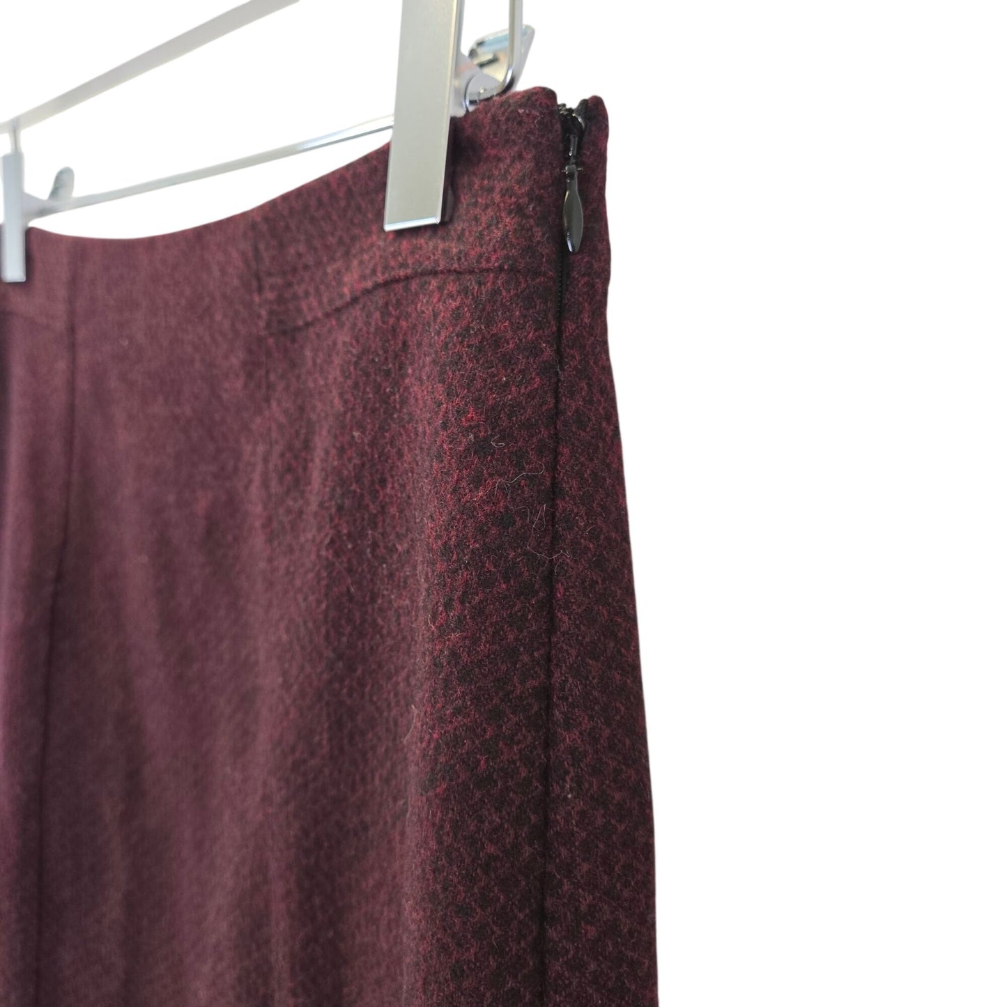 Banana Republic Factory Wool Blend Snake Print Pencil Skirt Size 2