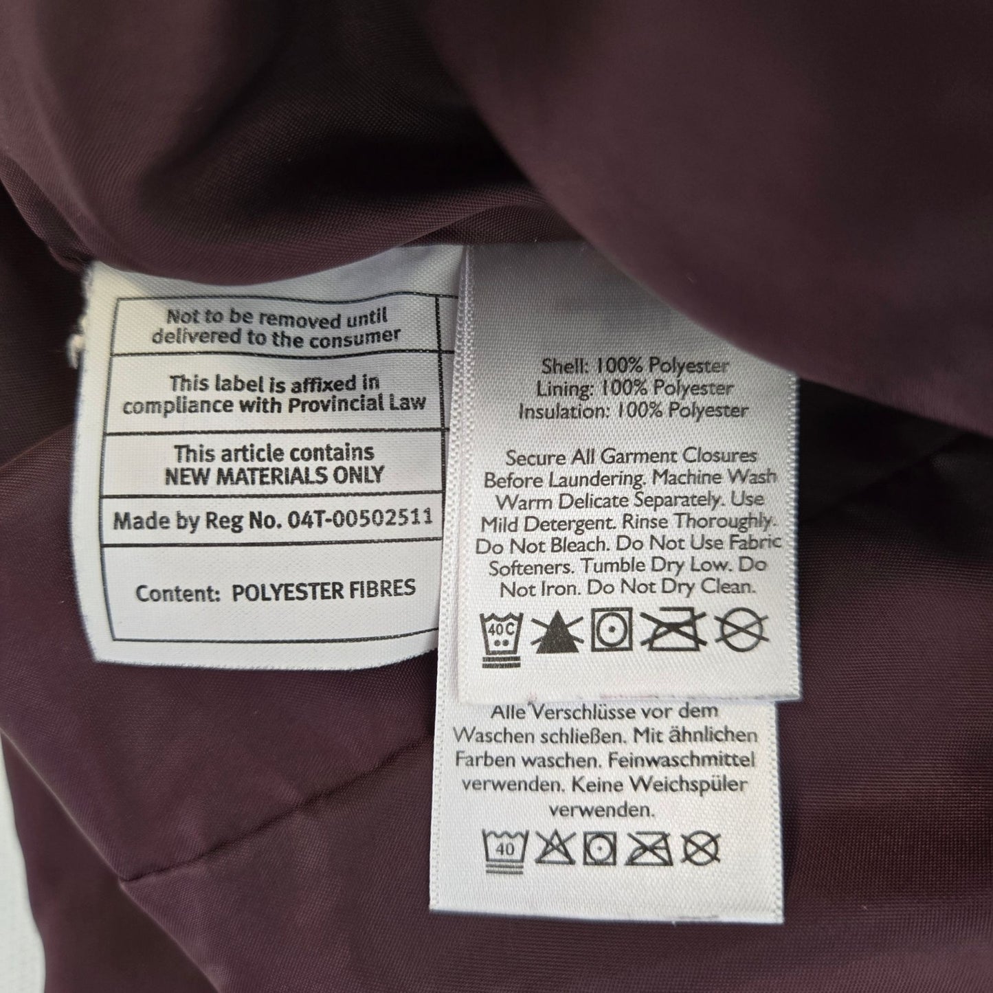 Eddie Bauer Quilted Lightweight Jacket Size Medium