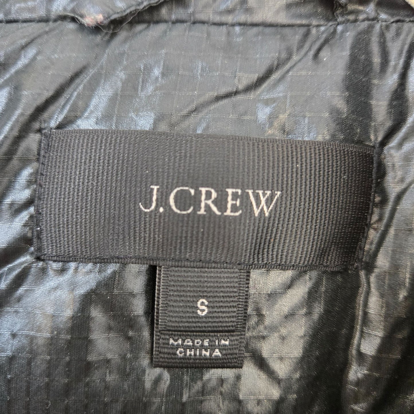 J. Crew Packable Full Zip Puffer Vest Size Small