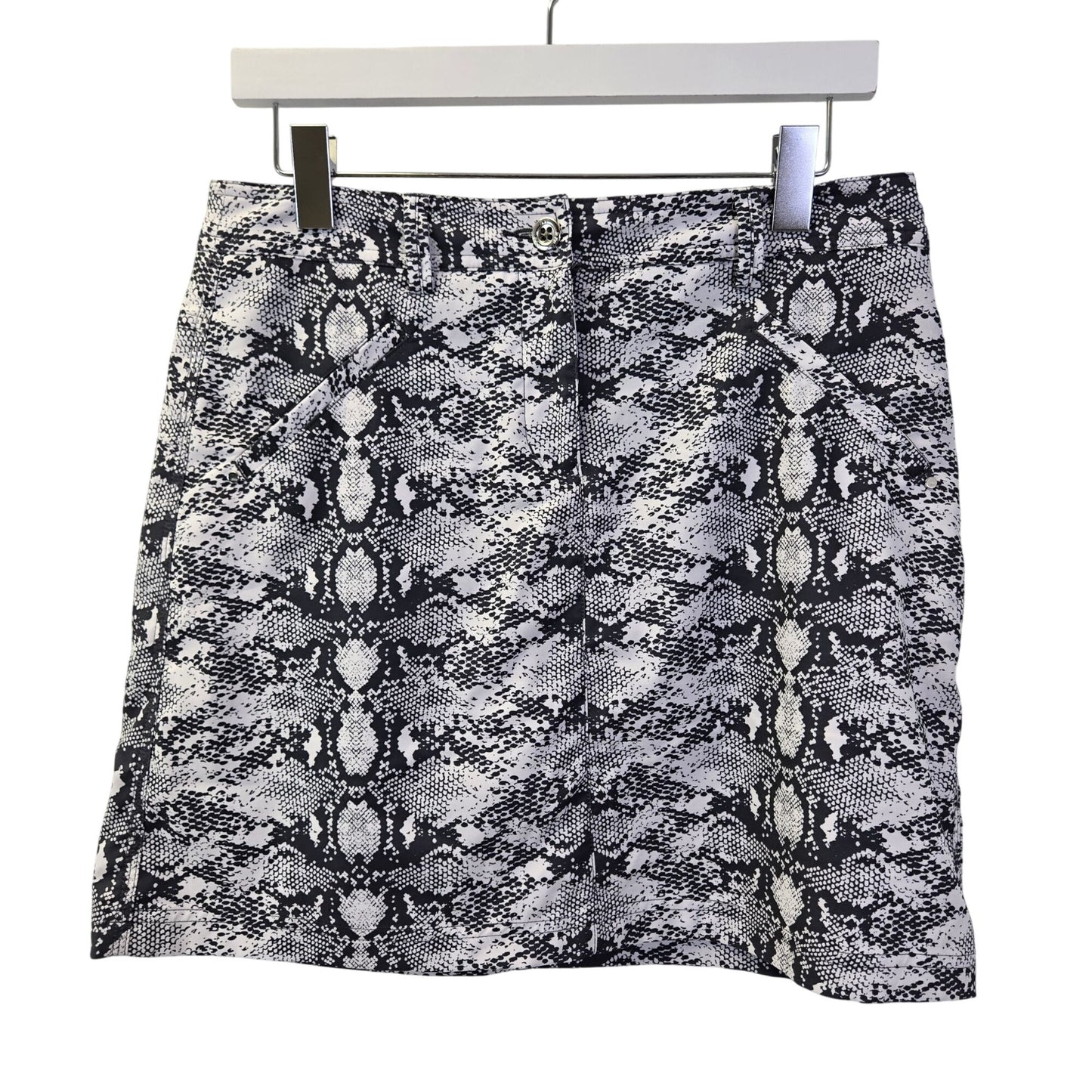 NVO by Lanctot Python Print Tennis Pickleball Activewear Skorts Size 6