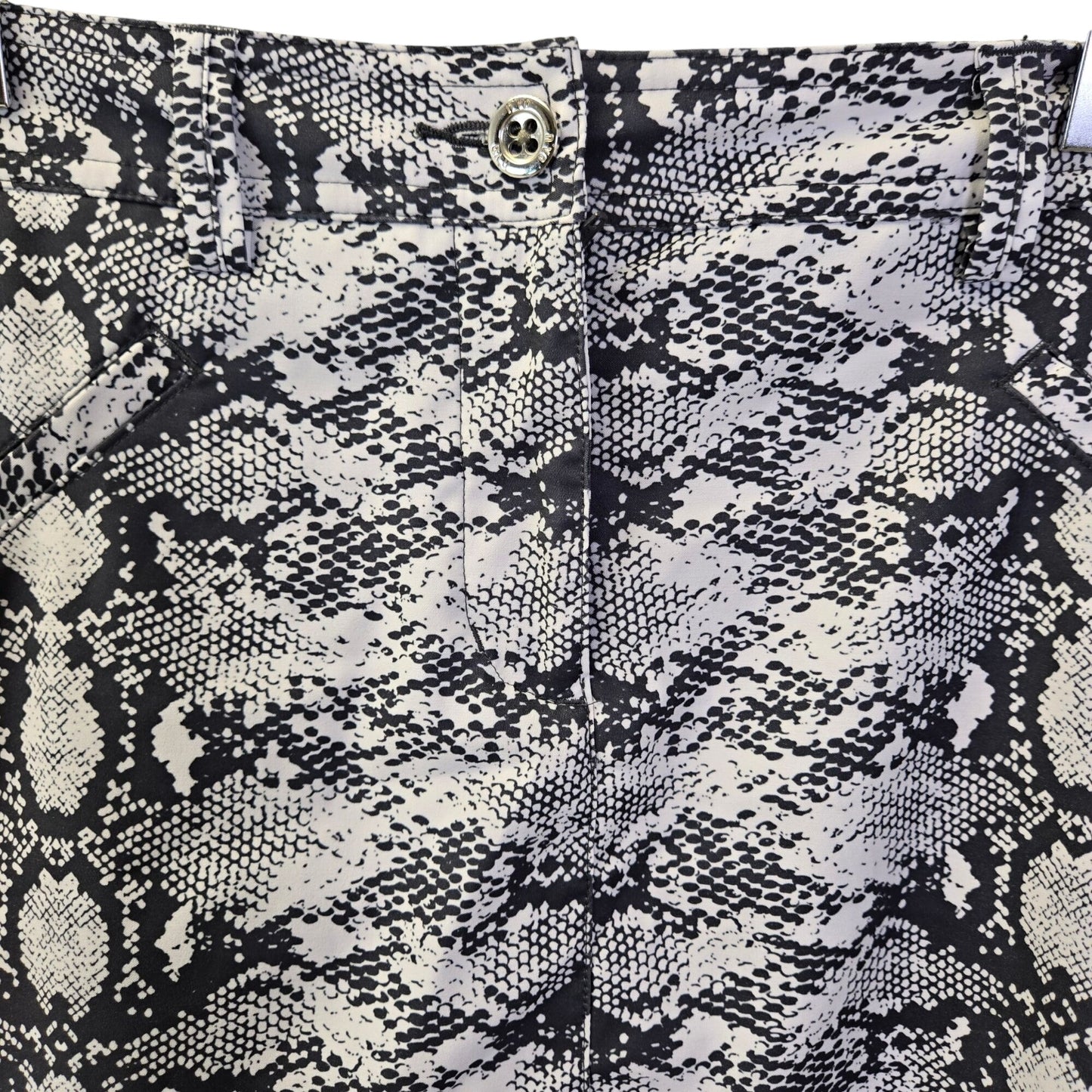 NVO by Lanctot Python Print Tennis Pickleball Activewear Skorts Size 6