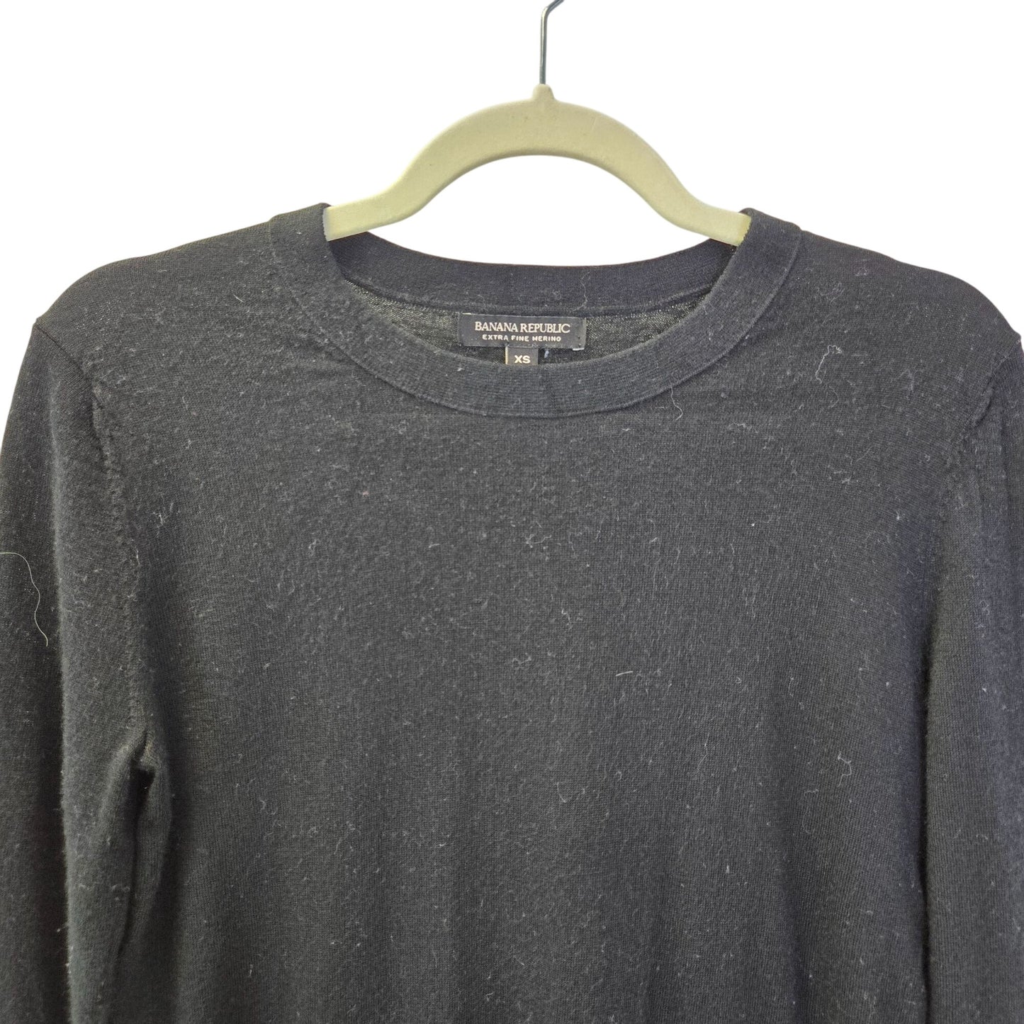 Banana Republic 100% Merino Wool Crewneck Sweater Size XS