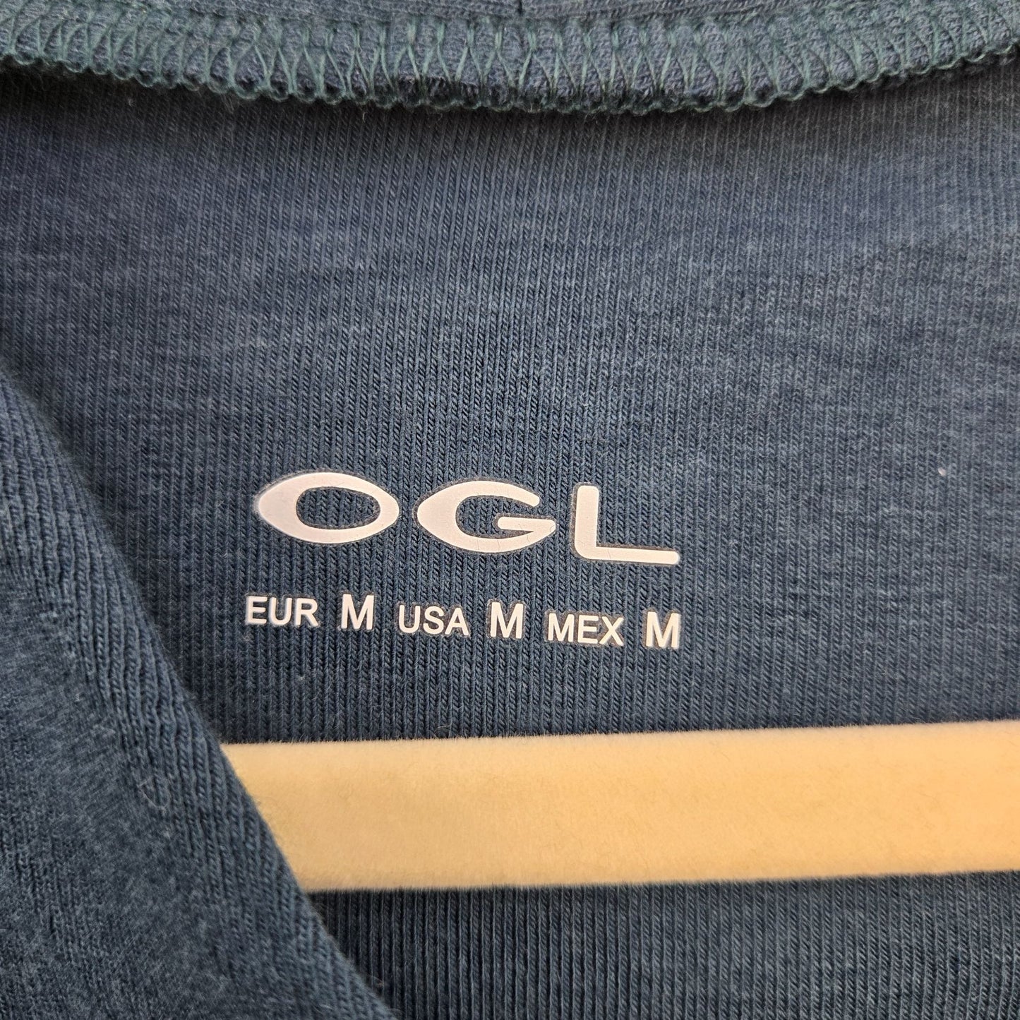 NWT OGL Surplice Wrap Side Ruched Long Sleeve Top Size Medium