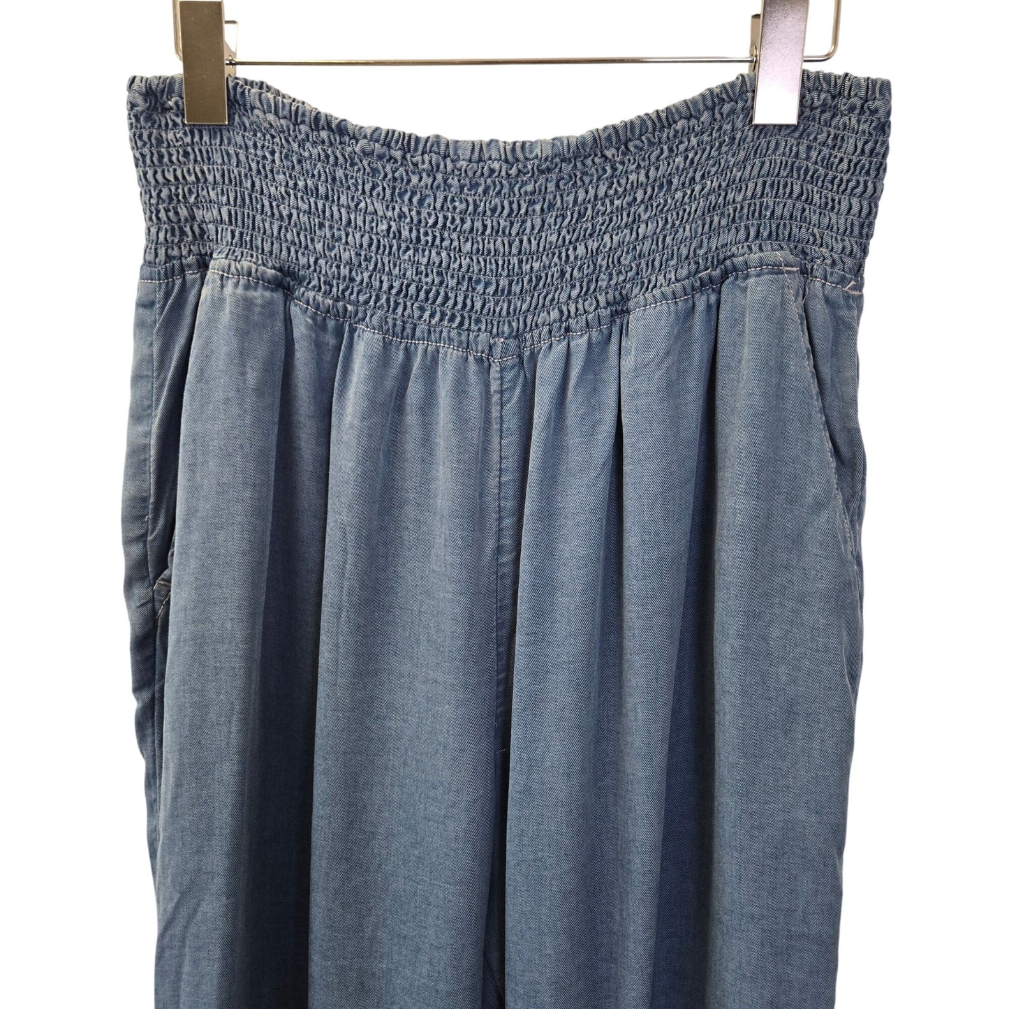 J by Joie 100% Lyocell Smocked Waist Pants Size XL