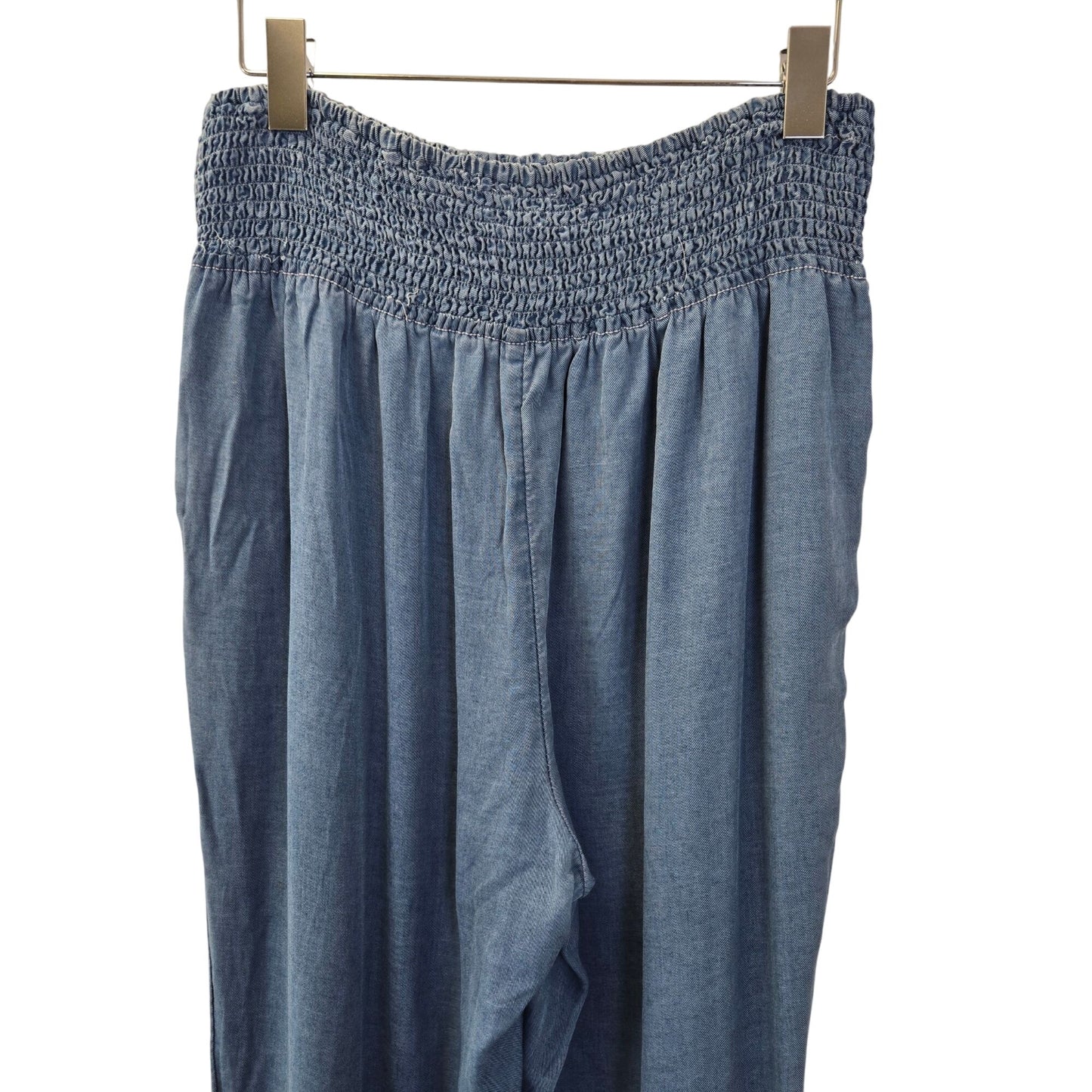 J by Joie 100% Lyocell Smocked Waist Pants Size XL