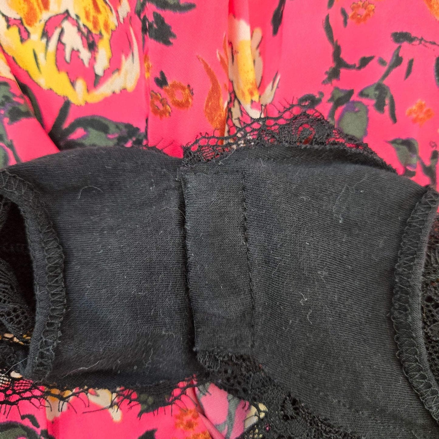 Intimately Free People Elsa Wrap Floral Bodysuit Size Medium