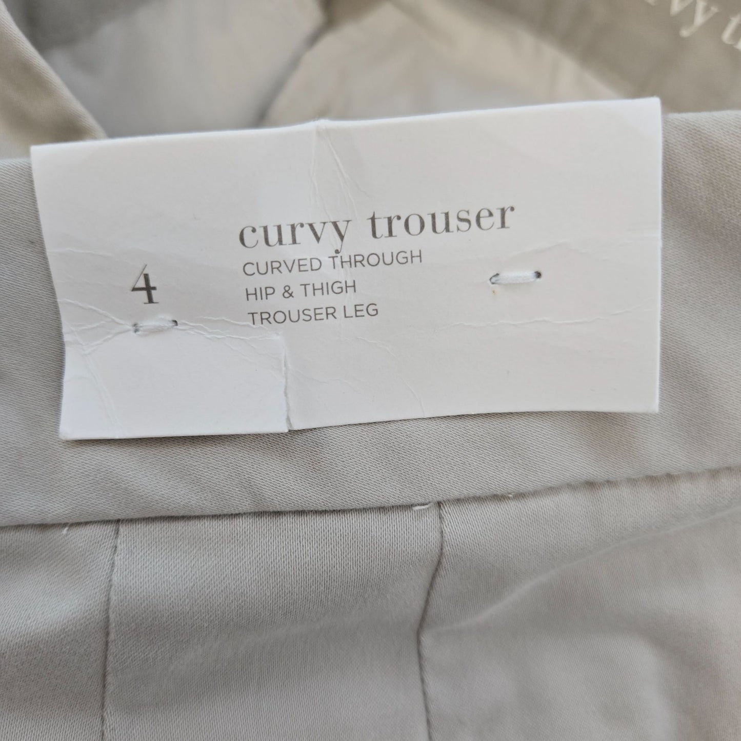 NWT Loft Outlet Curvy Trouser Dress Pants Size 4