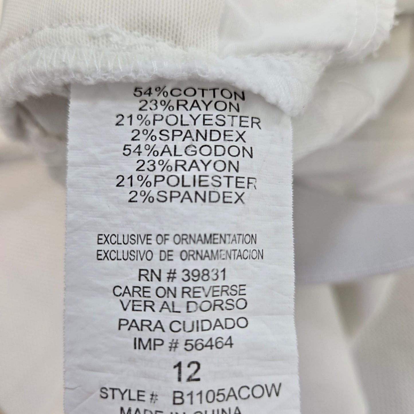 Democracy "Ab"Solution Booty Lift Skinny Jeans Size 12
