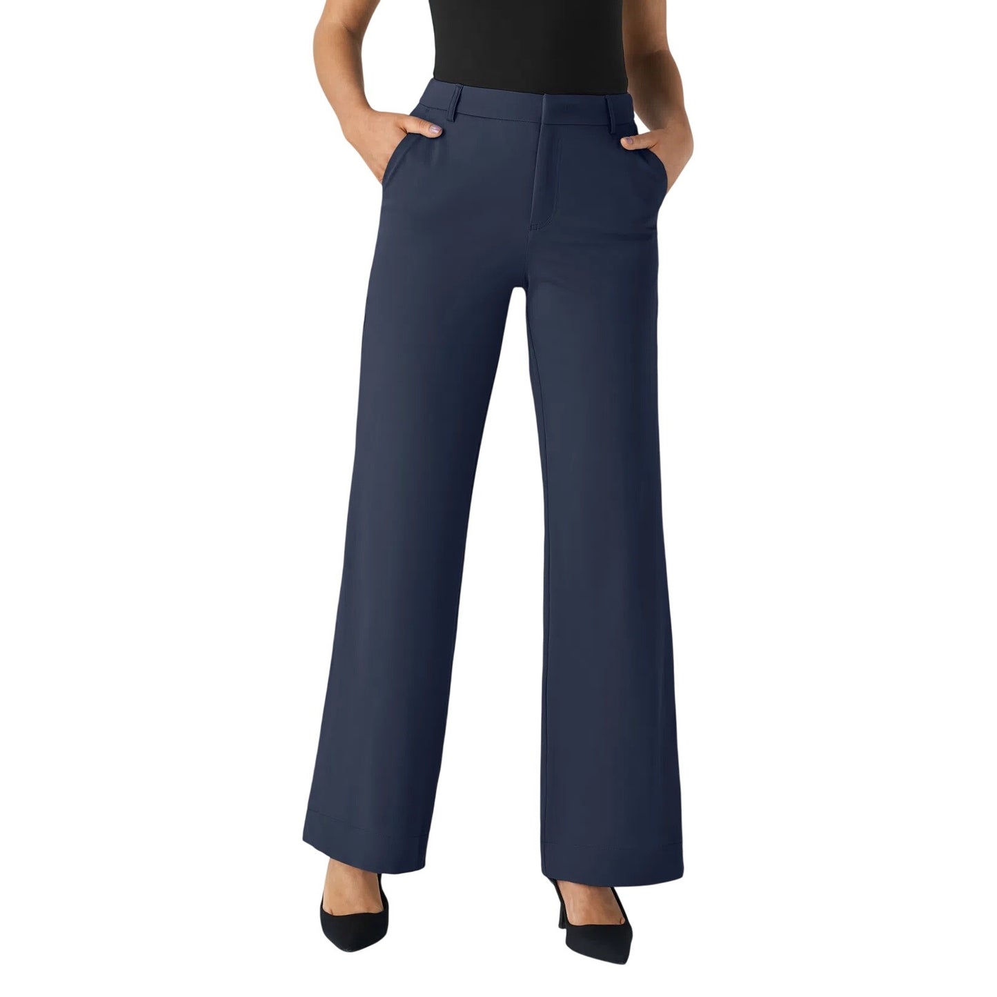 NWT Halara Flex™ Mid Rise Pocket Straight Leg Work Pants Size XL