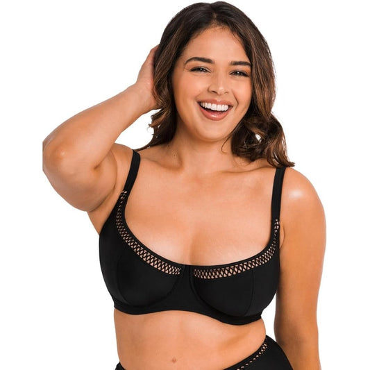 NWT Curvy Kate First Class Balcony Bikini Top Size 44H