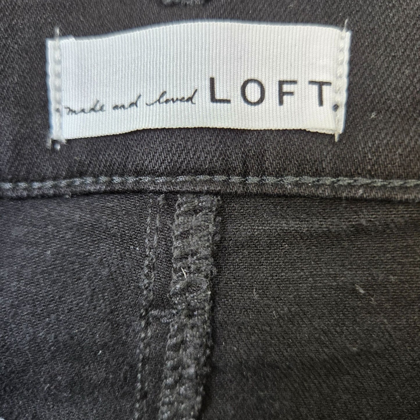 Loft Black Skinny Jeans Size 6