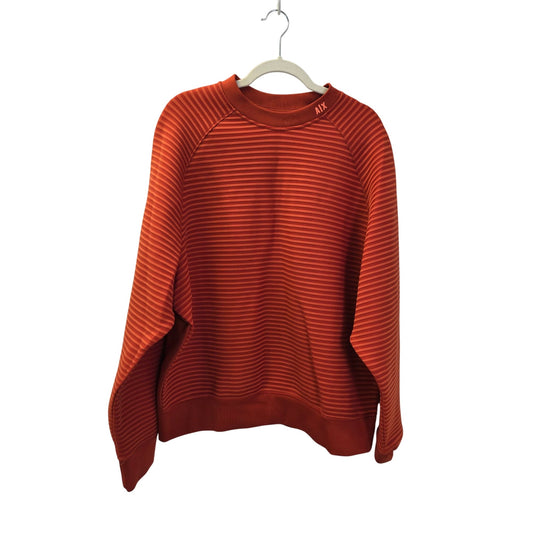A/X Armani Exchange Ribbed Branded Crewneck Sweatshirt Size Large