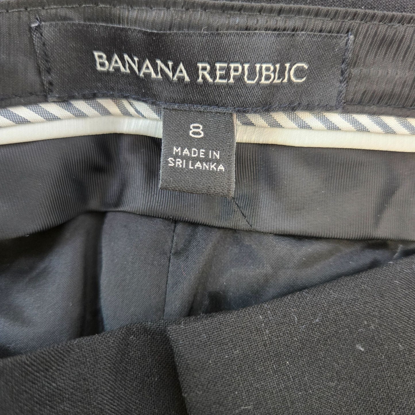 Banana Republic Ryan Fit Wool Blend Trouser Pants Size 8